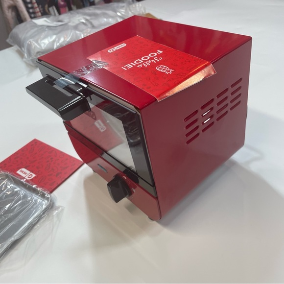 dash Kitchen Dash Mini Toaster Oven Compact Kitchen Red Poshmark